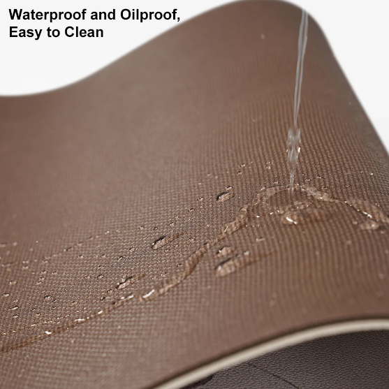 Gold Abstract Rug Set- Anti-slip & Easy Clean