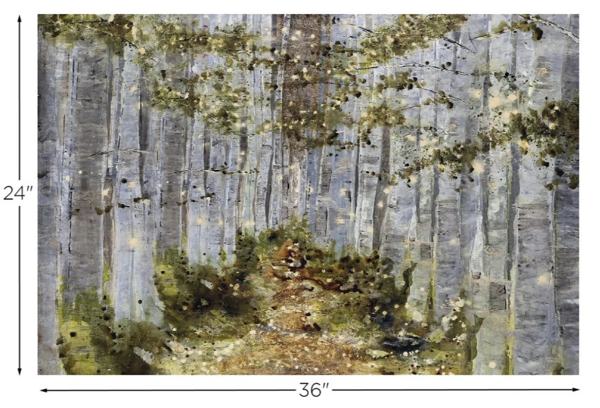 Mossy Passage Wall Art