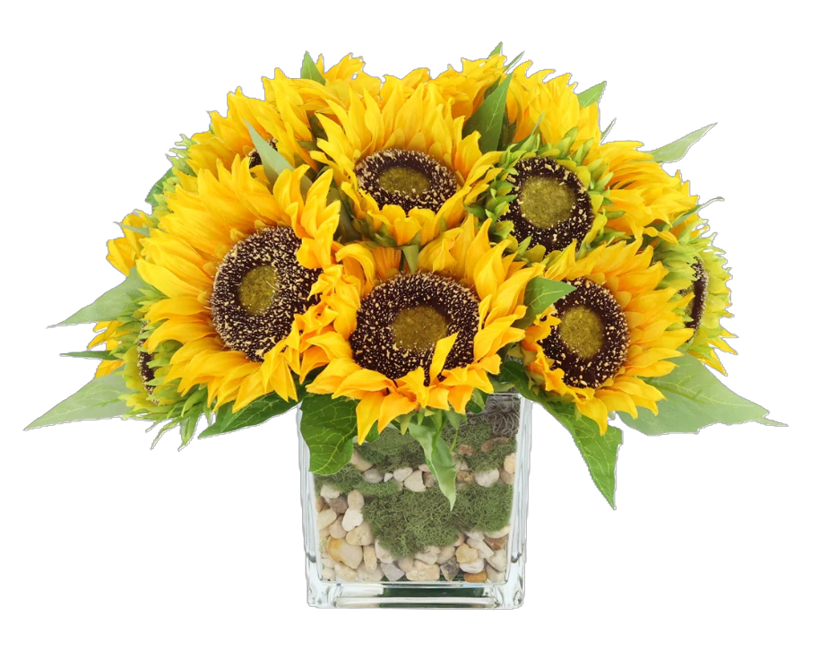 Blooming Sunflower Centerpiece