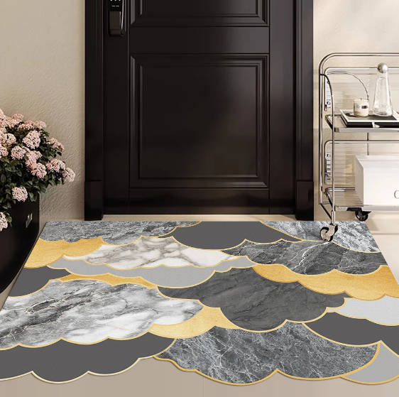 Abstract Design Front Door Entry Mat