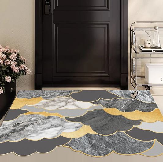 Abstract Design Front Door Entry Mat
